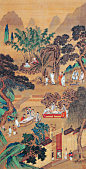 中国古画修图