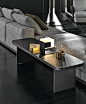 Wooden console table / coffee table CLIVE | Rectangular coffee table by Minotti_4