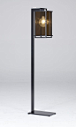 Ikon lantern whit support rod black lacquered: 