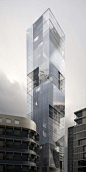 LAN Architecture designed the 486 Mina El Hosn, The tower that looks at Beirut