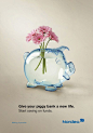 Nordea Bank: A new life for piggy bank, Flowers