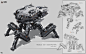 Mjolnir, Alexey Pyatov : Mass produced mobile artillery platform. Cheap and easy.
Part of the series of concepts done for an unannounced turn-based strategy by Void Alpha.