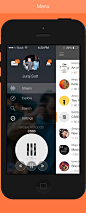 Redesign Concept Soundcloud for iOS7 on Behance