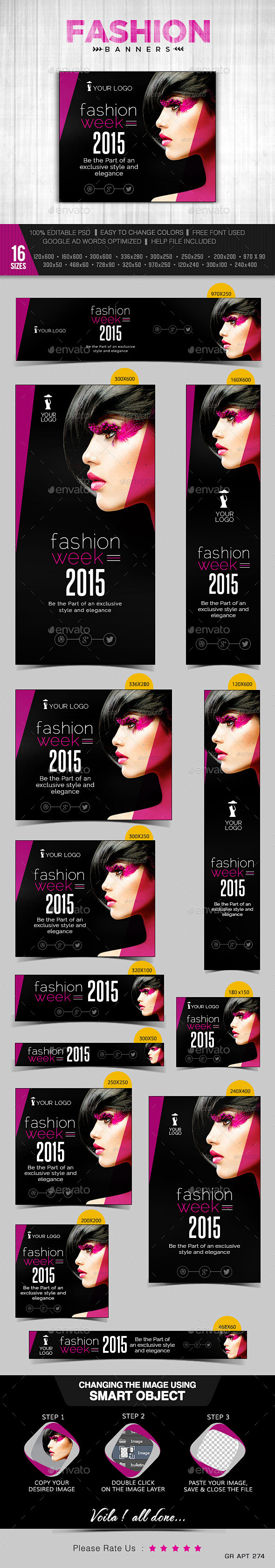 Fashion Banners - Ba...