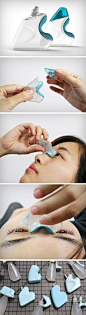 The Breezeye has a unique and innovative way of guiding a user into applying eyedrops perfectly every single time. While most redesigns in this domain aim at having an intermediary component that holds the bottle directly over your eye and keeps it open, 