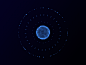 Sci-fi sphere HUD trapcode form sphere circle particles aftereffects gif motiondesign animation