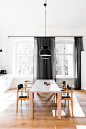 kitchen/dining room remodel by Jacek Kolaskinski of Polish design firm Loft