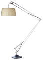 Adesso Jumbo Architect Contemporary Floor Lamp - contemporary - Floor Lamps - Alinda Morris Interior Design LLC
