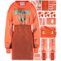 "Live life like: If I want, I do
If I want love, I get it" 
- Player, Tinashe

#monochrome #orange #fun #cool #casual #polyvorecontest 
@polyvore @polyvore-editorial