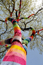 knitted tree