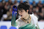 Yuzuru Hanyu of Japan compete in the Men's free skating during the ISU Grand Prix of Figure Skating NHK Trophy on November 26 2016 in Sapporo Japan