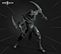 CYBER NINJA - HIGHPOLY MODEL