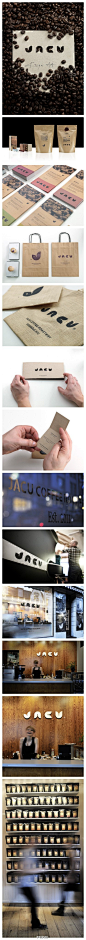 【长沙之所以广告灵感库】Jacu咖啡品牌形象设计