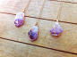 Amethyst Point Pendant / Wire Wrapped Mineral Necklace / Modern Boho Style: 