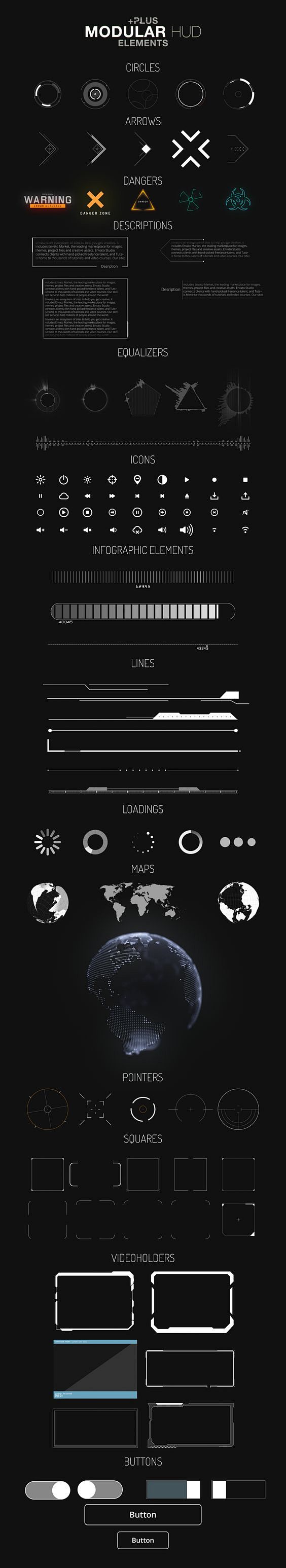 Evolution HUD Infogr...