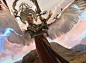 Magic The Gathering: Exquisite Archangel, Brad Rigney : For Magic The Gathering's Kaladesh Expansion: Aether Revolt

© Wizards Of The Coast LLC
Art Director: Mark Winters