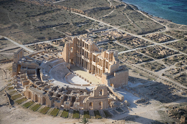 Over Libya's Coast -...