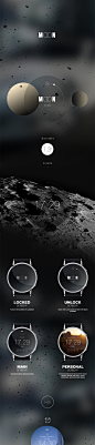 Smart Watch Moon