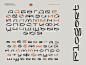 高质量现代酸性艺术抽象图形风格海报杂志排版英文字体 Flogert Display Typeface
