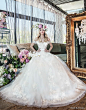 yumi katsura spring 2019 bridal off the shoulder sweetheart neckline light embellishment romantic princess ball gown a  line wedding dress chapel train (5) mv