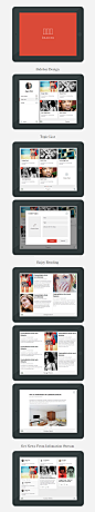 Reader App Concept by sarah - UEhtml设计师交流平台 网页设计 界面设计