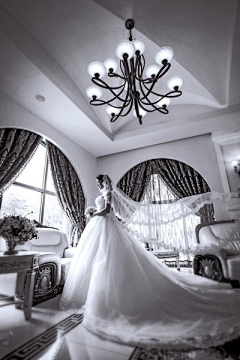 青岛薇薇新娘采集到口碑最好的婚纱摄影（客片）