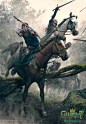 Virhedd Brigade, Grafit Studio : Elven riders for GWENT card game by CD Projekt Red https://www.playgwent.com/ 
Happy to work with this client!