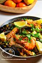 Seafood Paella 西班牙海鲜饭的做法，Paella是个统称，配料非常多样化，在西班牙每家都有自己的做法。除了最出名的海鲜