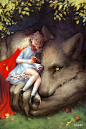 Red & Wolf, Amanda Schank : Another original take on Red Riding Hood