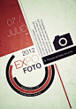 EXPOFOTO展会海报设计欣赏