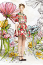 Red Valentino RTW Spring 2014 ... | Amanda时尚笔记