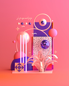 青晨strive采集到C4D/三维模型