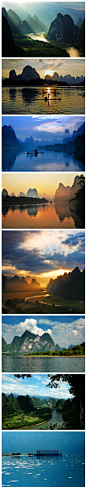 【兴坪古镇】桂林最美的山水，形神兼备，如诗如画。
