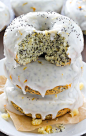 Lemon Poppy Seed Donuts - better than the bakery and ready in 20 minutes.: 