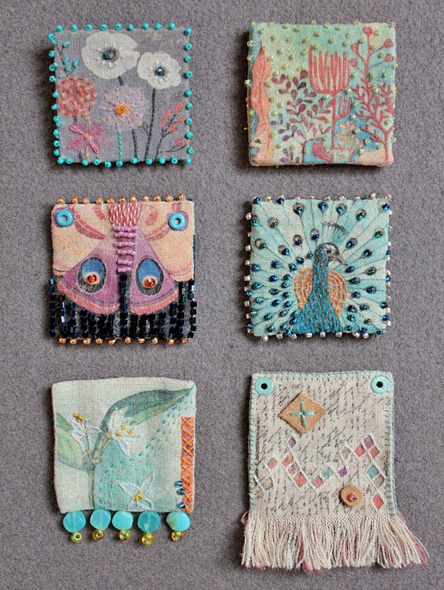 Wearable art squares...