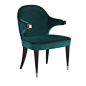 Dark Green Chair - Shop Zanaboni online at Artemest