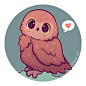 An owl as requested :3 I do love drawing cute animals! feel free to request an animal if you'd like :3 I do read them all, and right now I'm doing them as daily warm ups #owl #owlsofinstagram #cute #kawaii #chibi #instaart #instadaily #instaartist #illust