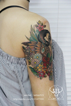 515TATTOO采集到北京纹身店515刺青作品