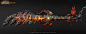 Gurthalak - World of Warcraft Fan Art, Brothers Interactive : Hi, Its a fan art weapon, which  we did to study the art style from World of Warcraft.
we used 5948 tris for the final mesh and one 2K size map for the texture.
We hope you like it and share yo