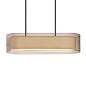 Sonneman Puri 4 Light Pendant Finish: Black Brass