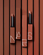 Photo by NARS Cosmetics on August 03, 2023. May be an image of one or more people, makeup, lipstick, cosmetics and text.