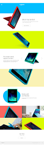 Logitech Site Design : I haven't posted anything about web design in quite a long time. I have been so focused on Android app design and development that I am starting to feel that I am getting out of touch.