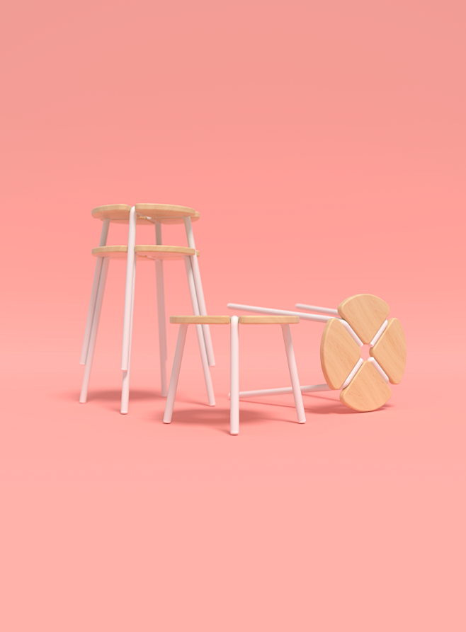 2款风格各异的创意椅子设计，不安分的设计...