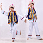 男装民族服装云南大理白族舞蹈服装演出服装葫芦丝表演服饰-淘宝网