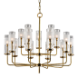 Wentworth 15 Light Chandelier - Contemporary Lighting - Dering Hall