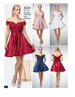 婚纱设计采集到美国晚会礼服行业画册 Lucy Franco 2020