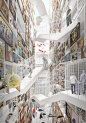 a f a s i a: MVRDV. Definitely inspired by the stairways in Harry Potter...