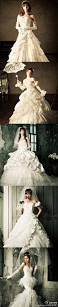 嫁了吧嫁了吧！藤井莉娜(Lena Fujii)婚纱照！一个字：美！两个字：就是美！