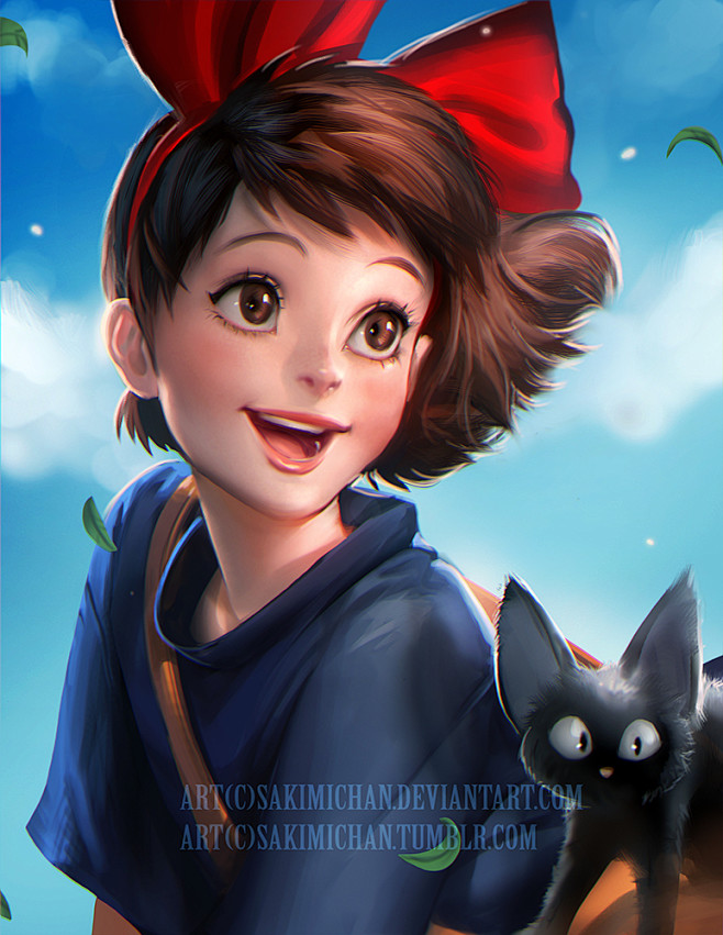 Kiki by sakimichan