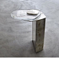 modernlove20: “Soooooo good. Murano glass and silvered brass side table by @vdecotiis ”